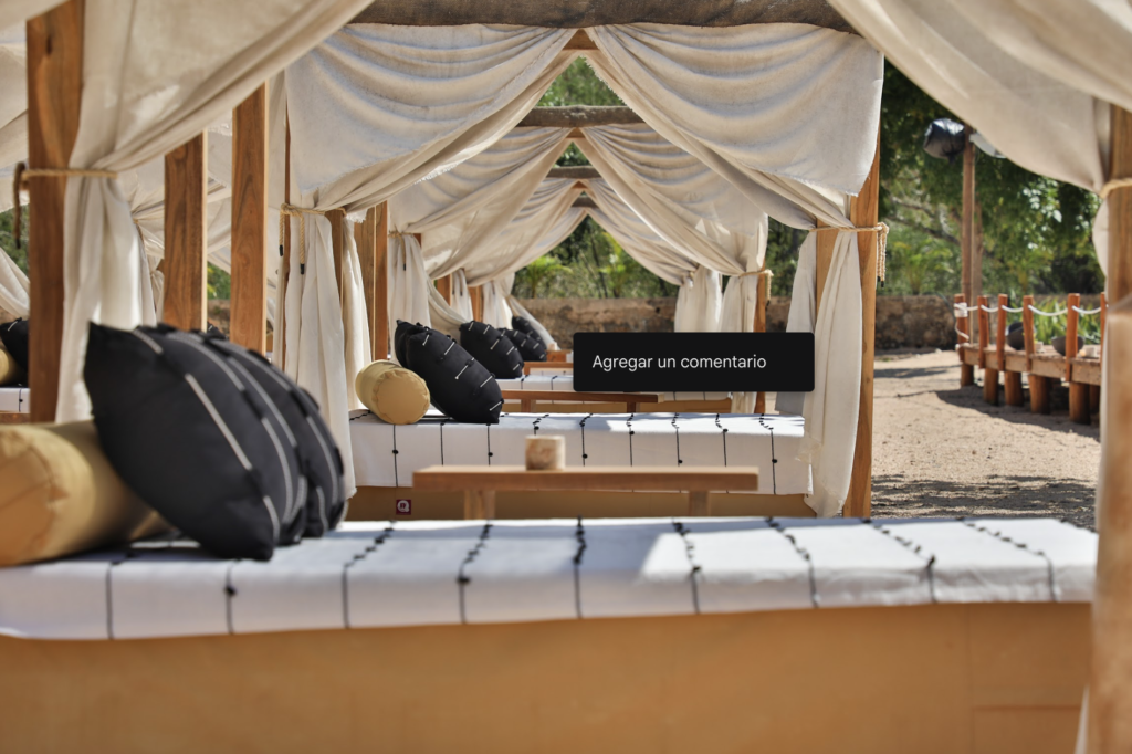 Las Zona de camas balinesas
